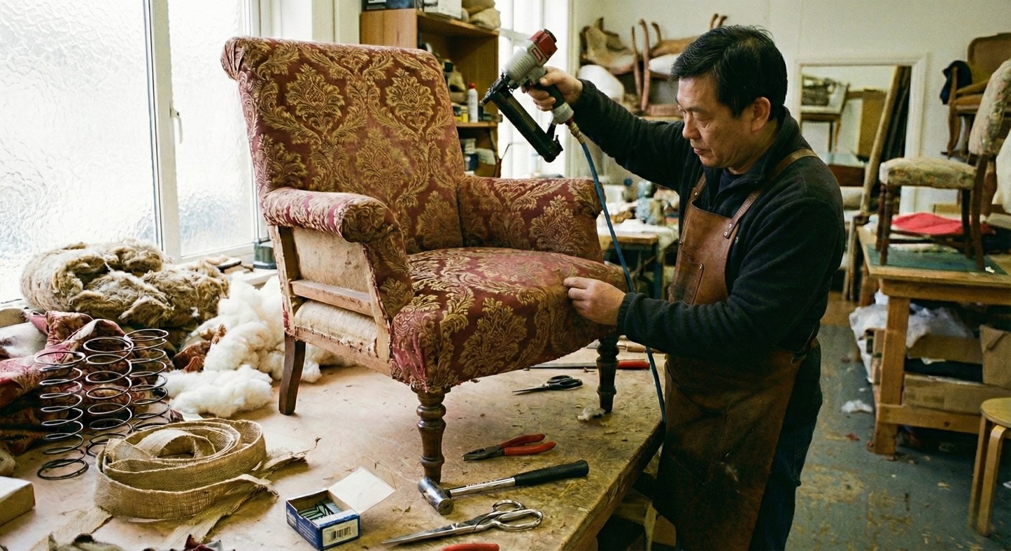 Re upholstery Hong Kong / 翻捫傢俬 香港自設工場