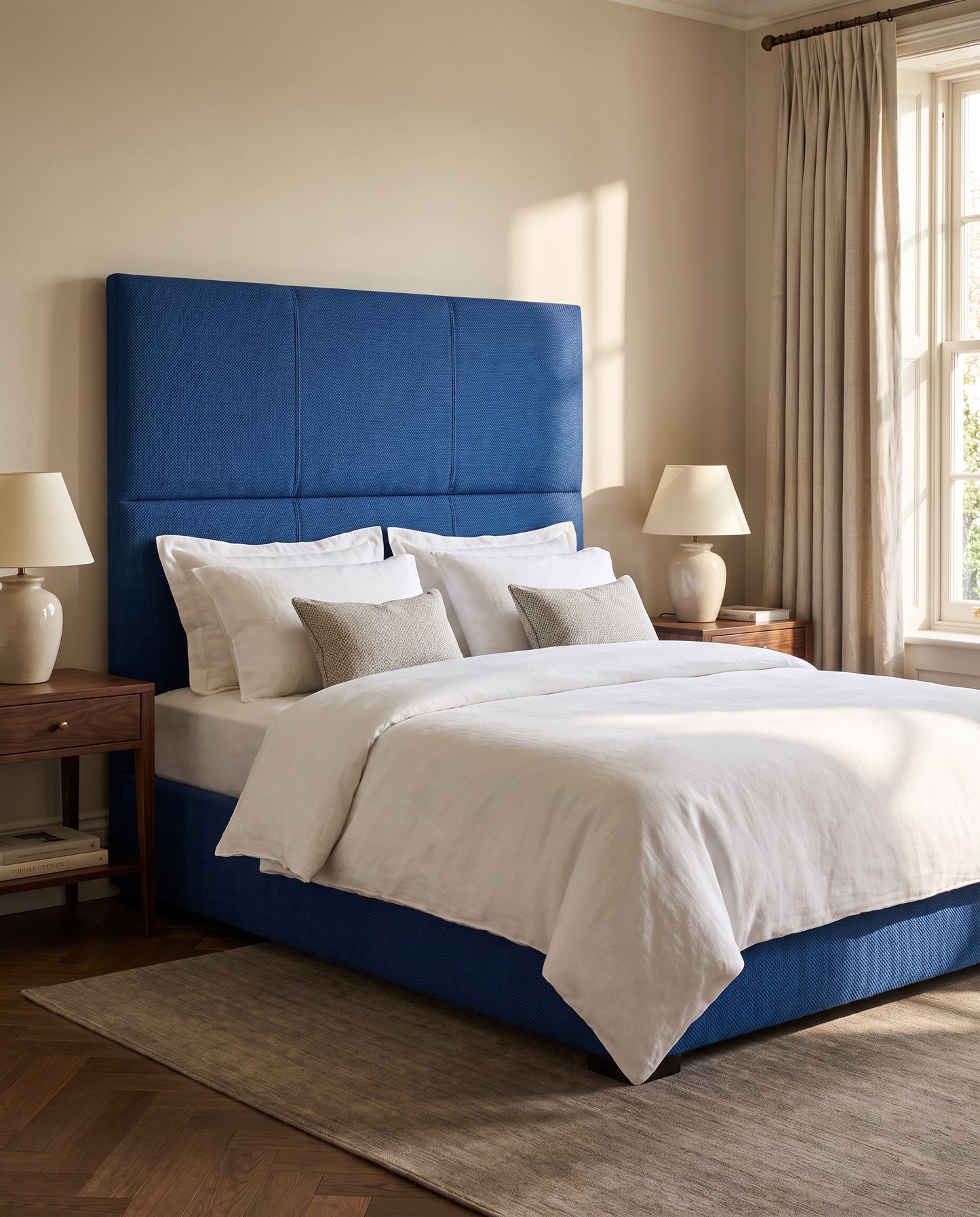 Kestrel upholstered headboard EON-HB069 – bedroom lifestyle view