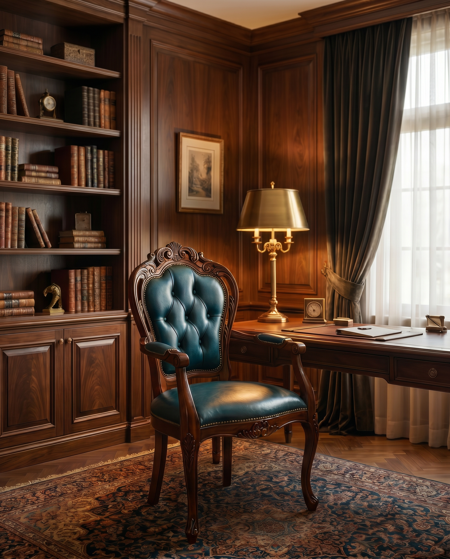 Theodore Leather Armchair