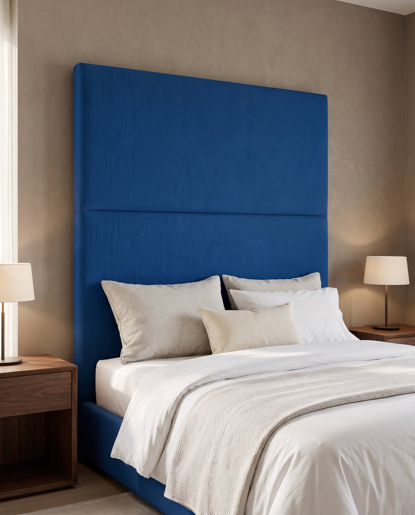 Viola upholstered headboard EON-HB056 – bedroom lifestyle view