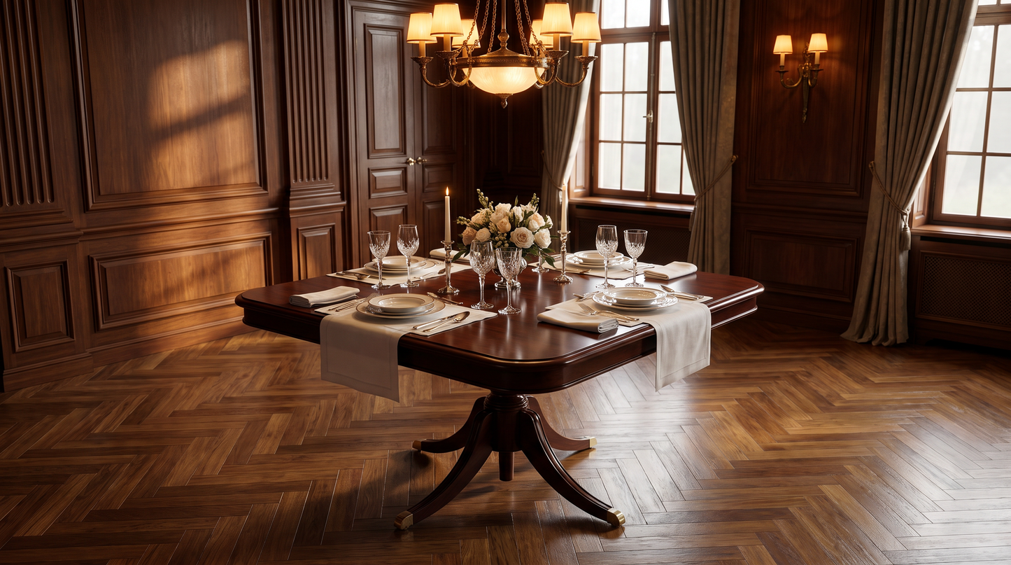 EON-TB001 Victoria Dining Table - Lifestyle Shot