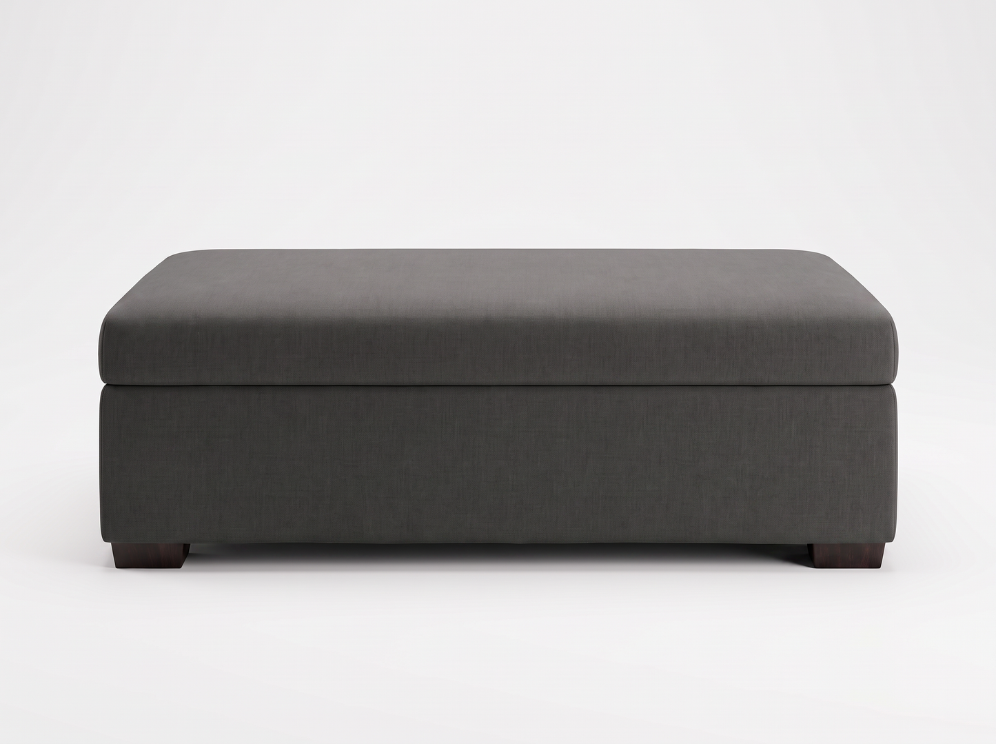 EON-BN010 Chester Storage Ottoman - Charcoal