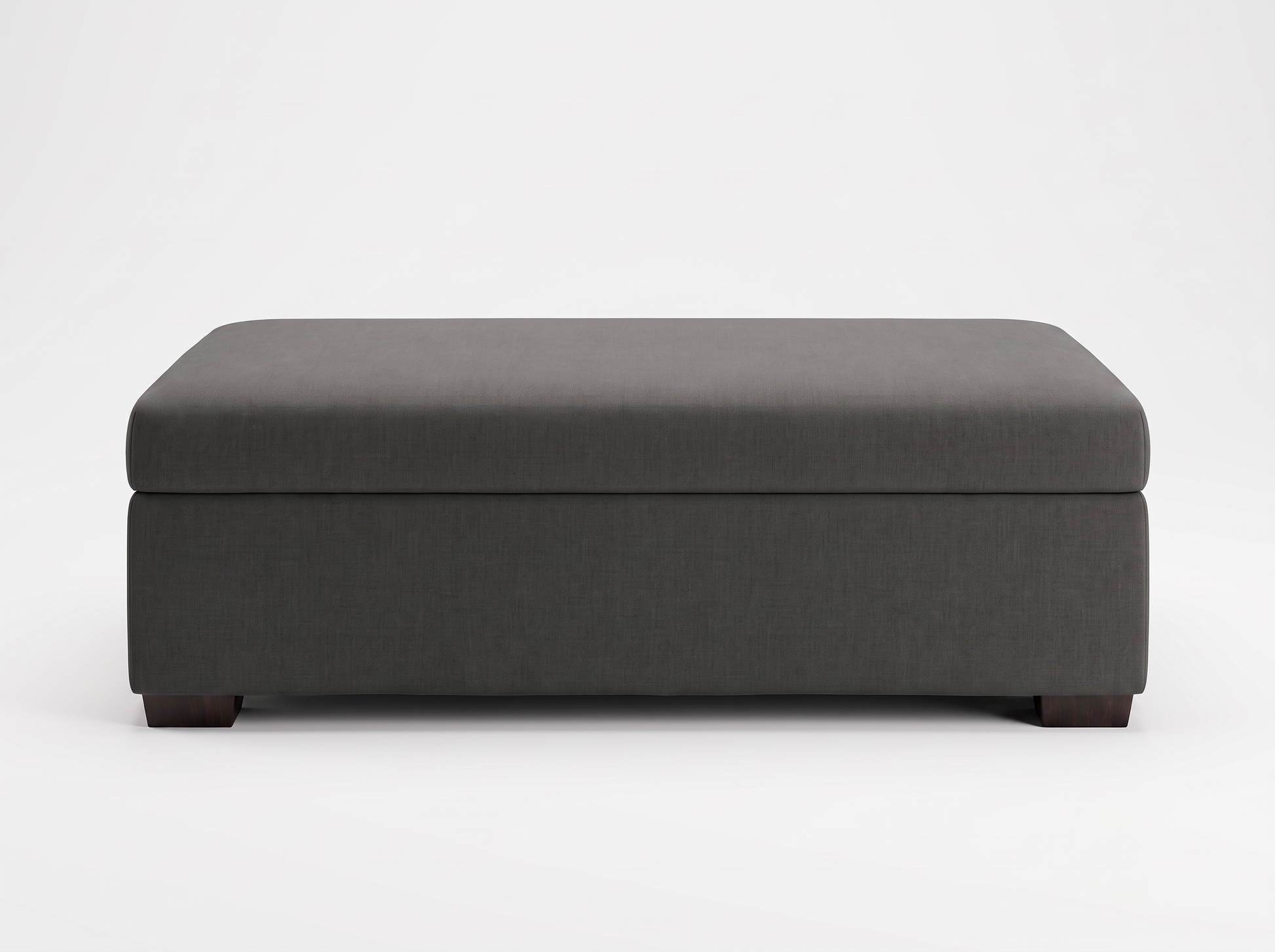 EON-BN010 Chester Storage Ottoman - Charcoal