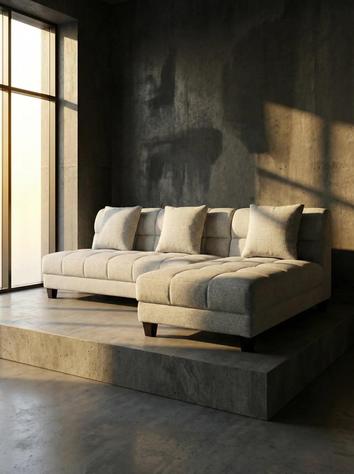 EON-SF015 Cleo Modular Sectional - Lifestyle City View