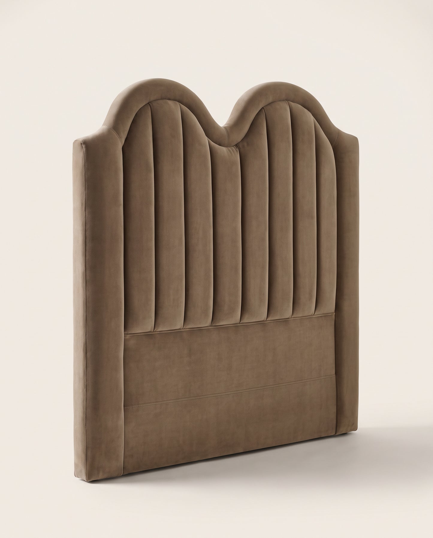 Camille upholstered headboard EON-HB114 – three-quarter hero view