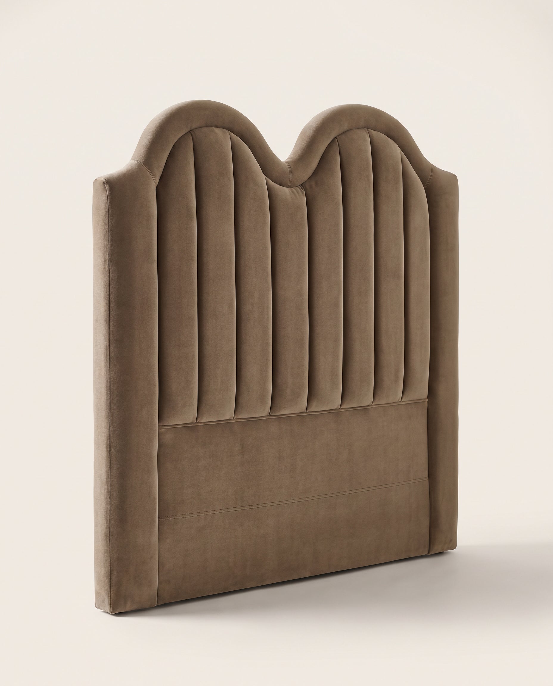 Camille upholstered headboard EON-HB114 – three-quarter hero view