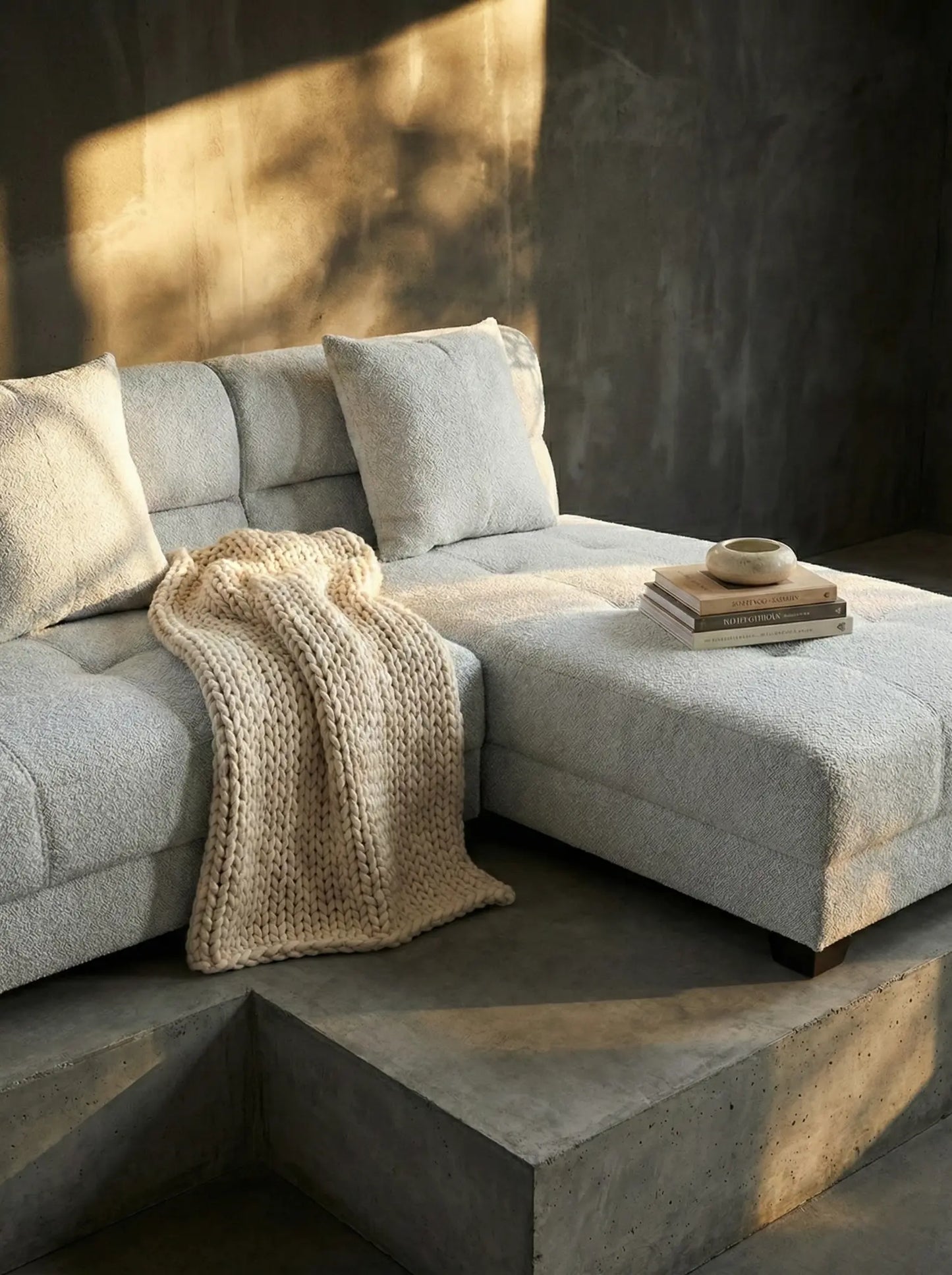 EON-SF015 Cleo Modular Sectional - Lifestyle Dark Moody