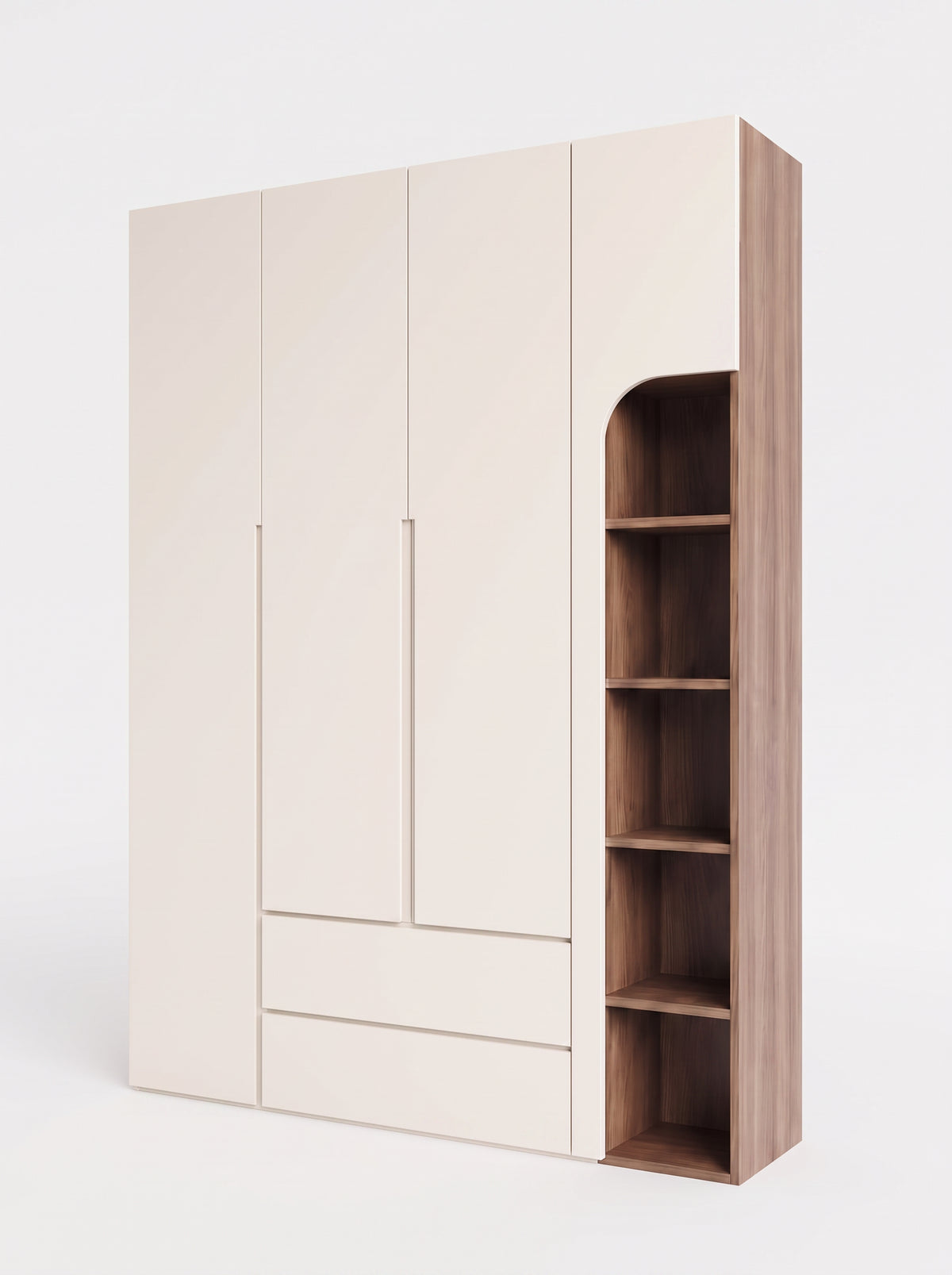 Avery wardrobe EON-WD001 – corrected right-side studio view