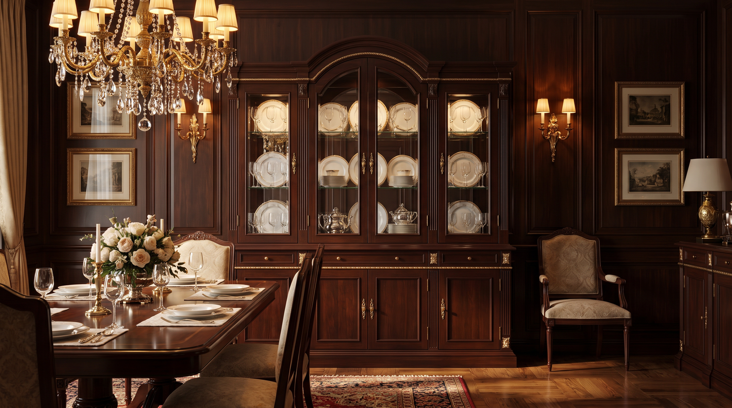 EON-CB002 George Display Hutch - Lifestyle Shot