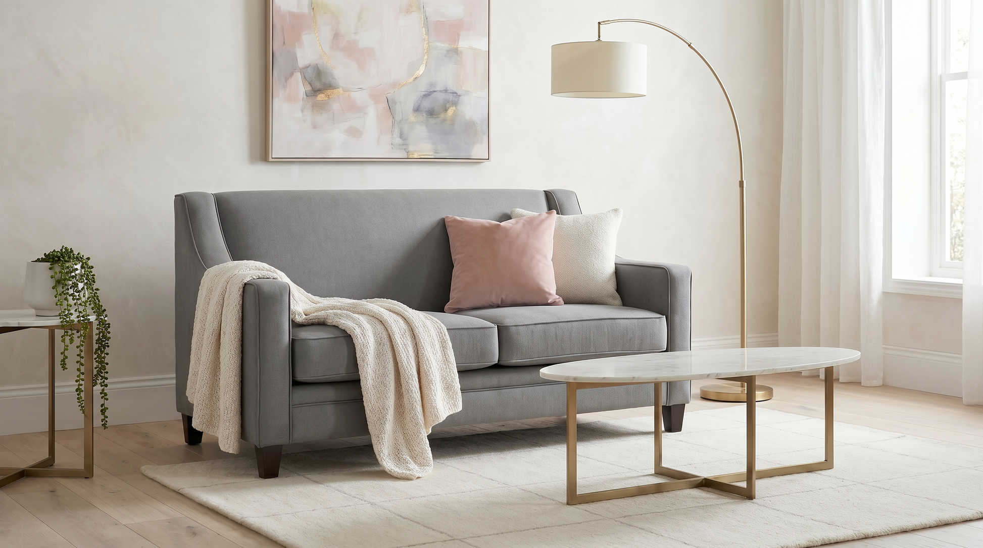 EON-SF002 Claridge 2-Seater Sofa - Lifestyle Interior