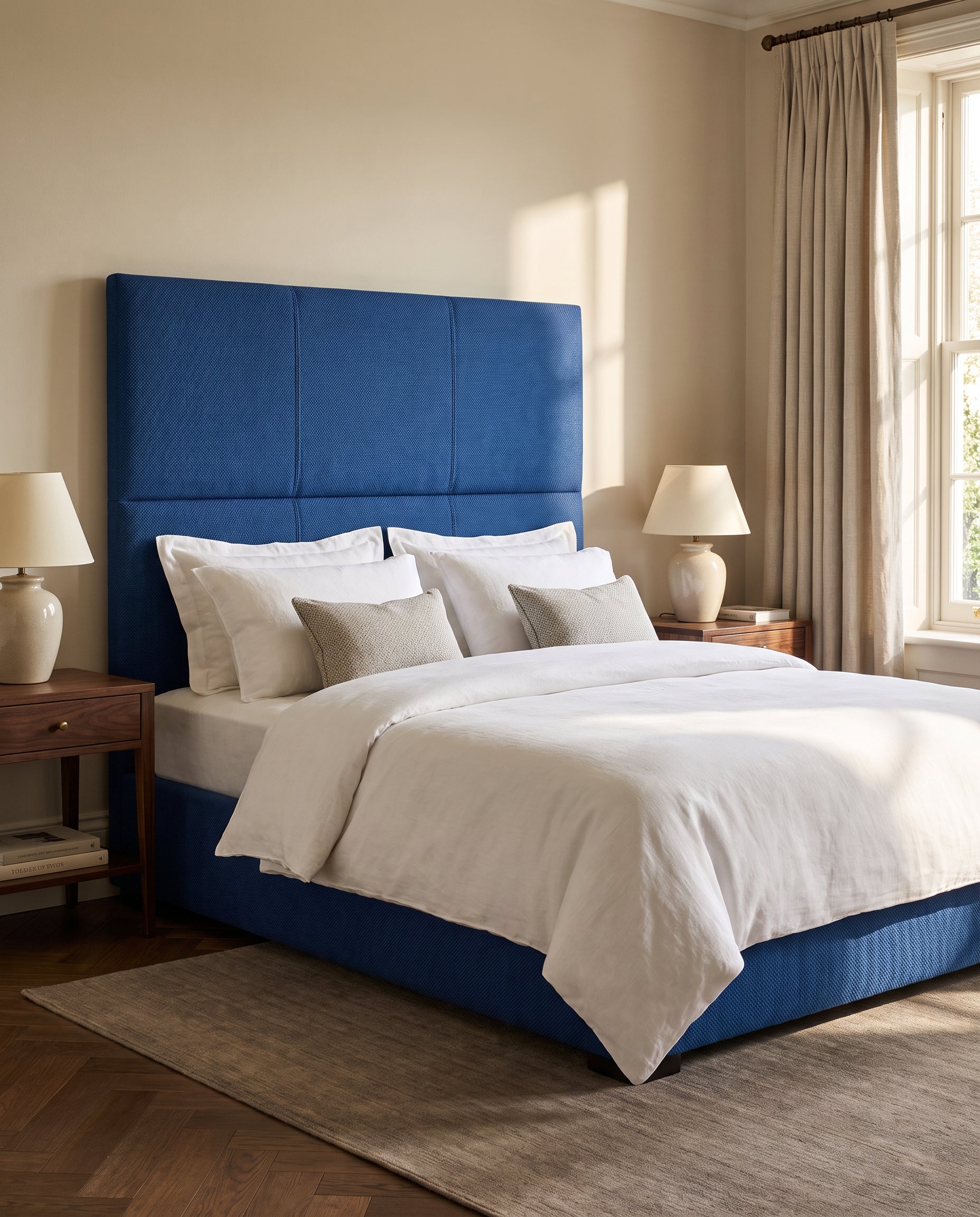 Kestrel upholstered headboard EON-HB069 – bedroom lifestyle view