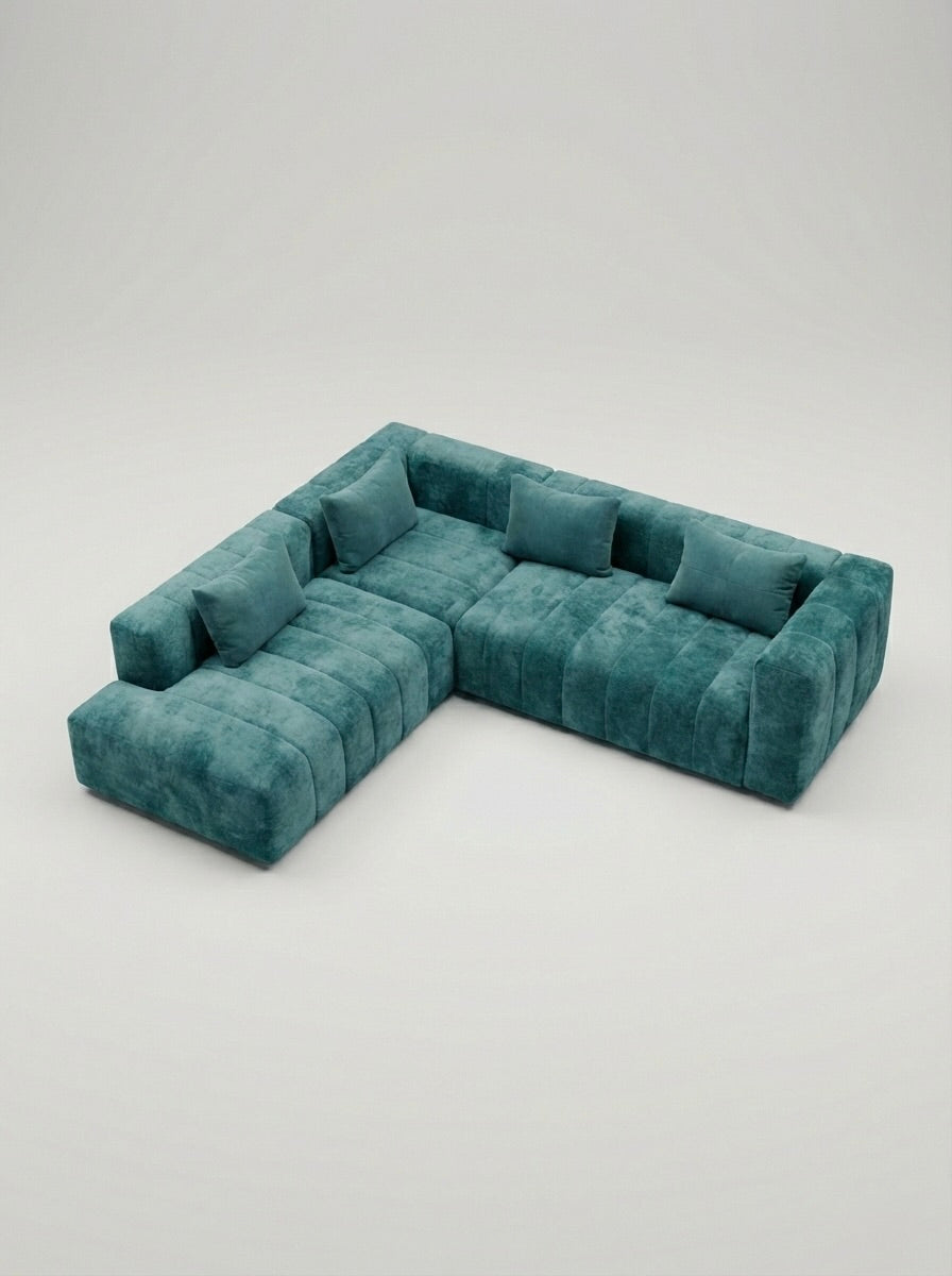 Marina Channel Sectional - Side View