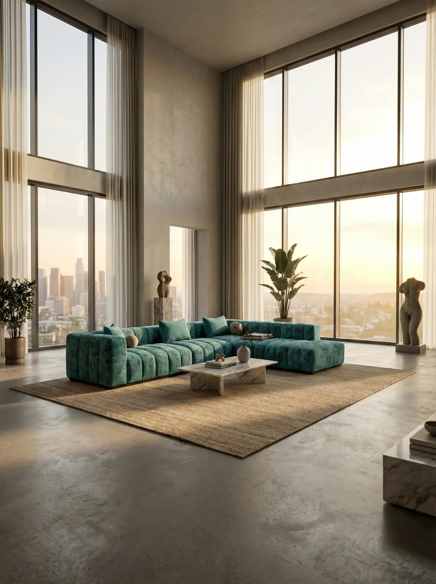 Marina Channel Sectional - Lifestyle High Rise