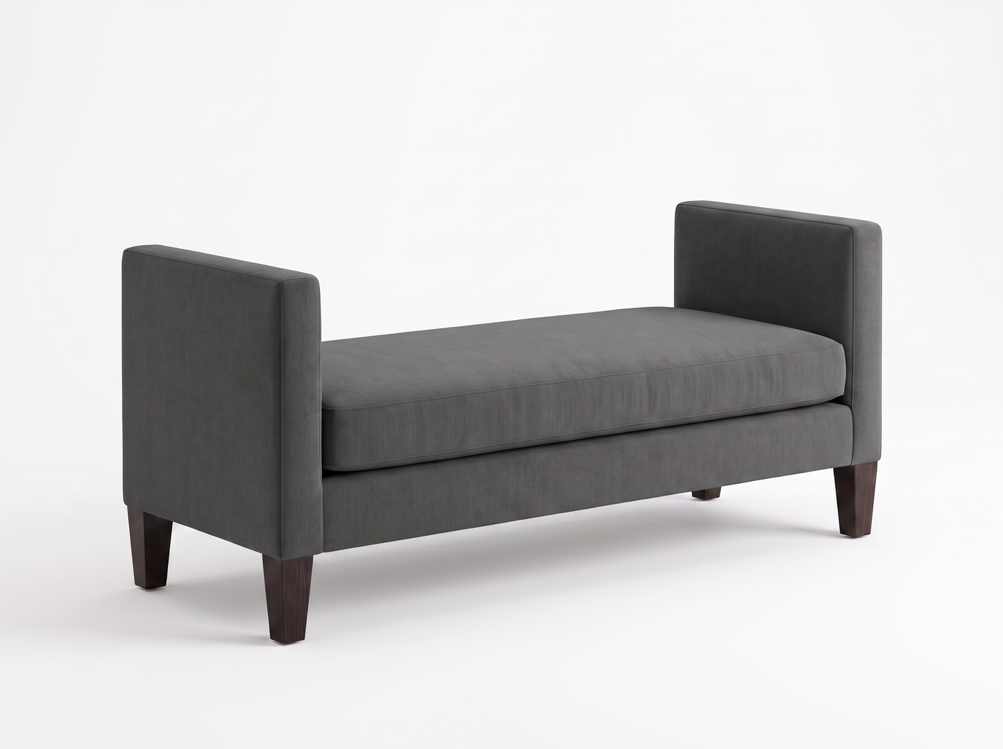 EON-BN009 Hadley Daybed Bench - Charcoal