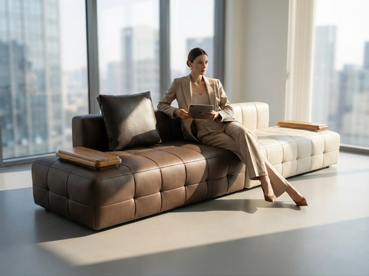 EON-SF009 Duality Modular Sofa - Model Penthouse City View