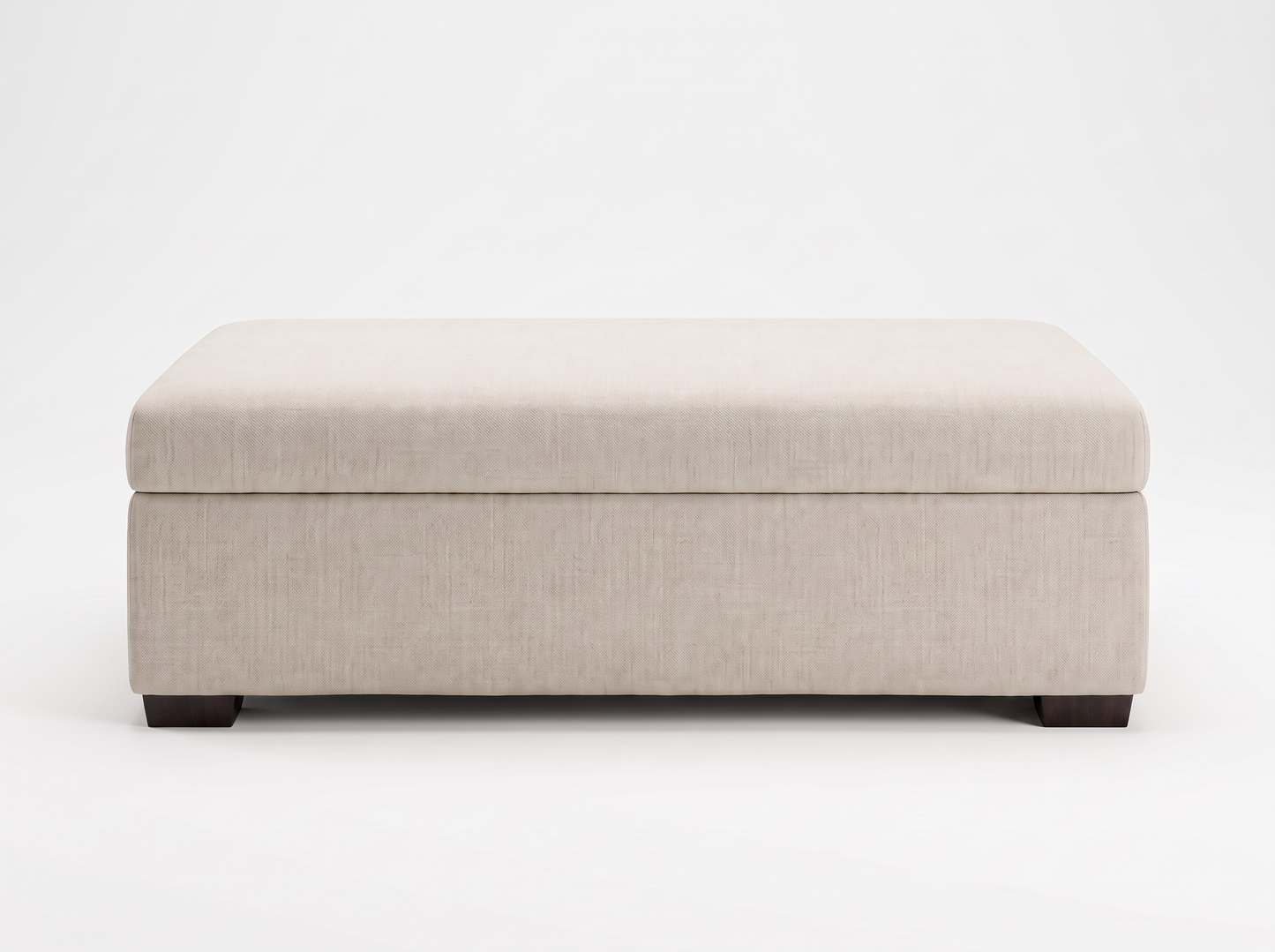 EON-BN010 Chester Storage Ottoman - Front View