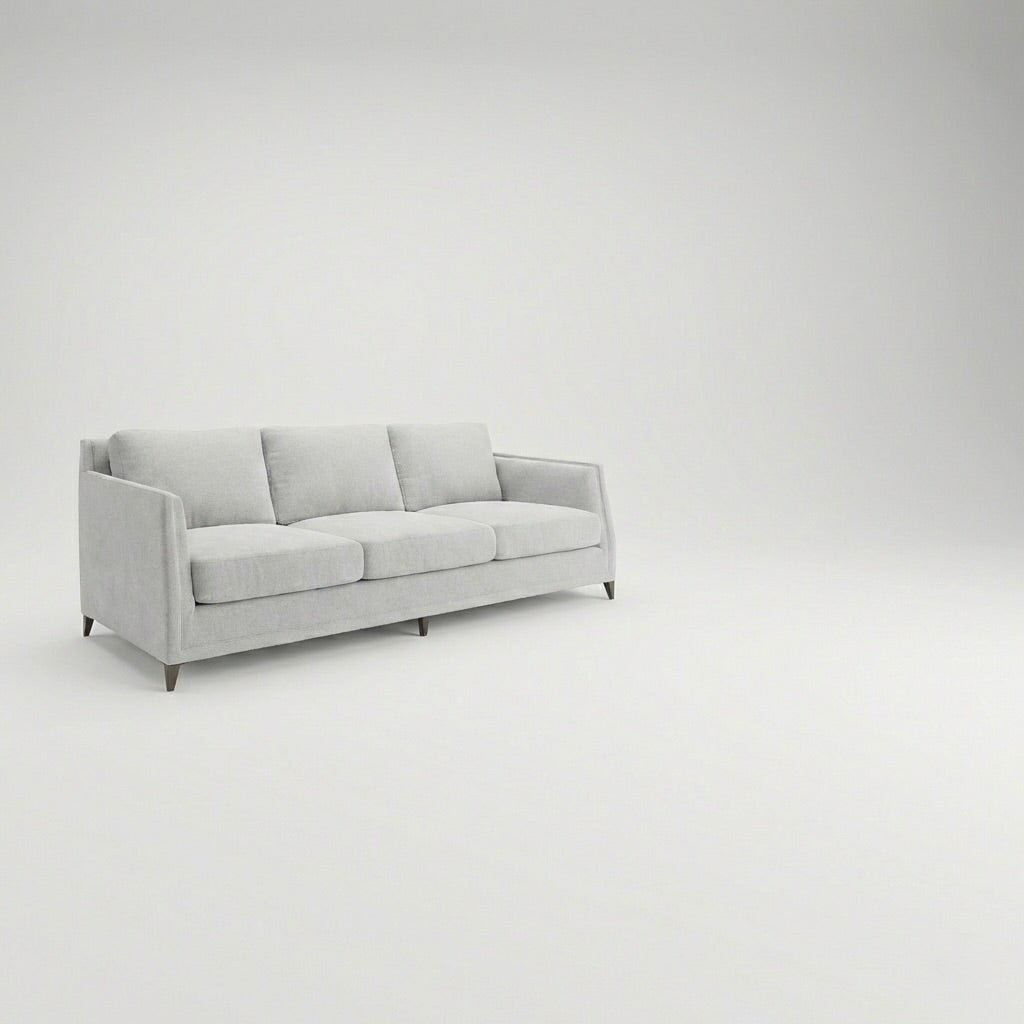 EON-SF011 Sloane 3-Seater Sofa - Studio Grey 3/4 Angle