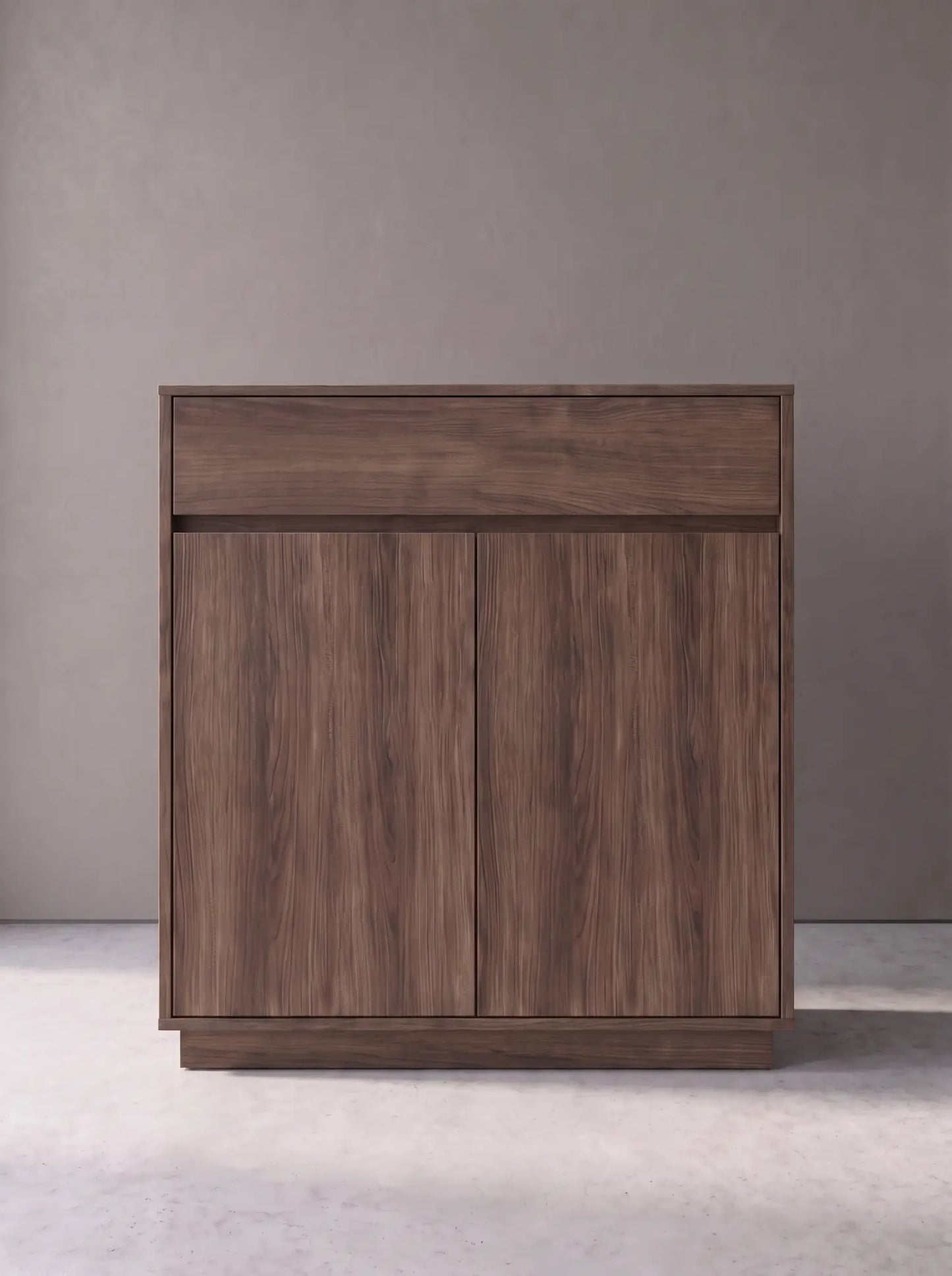 Marlow Walnut Shoe Cabinet (EON-SC003)