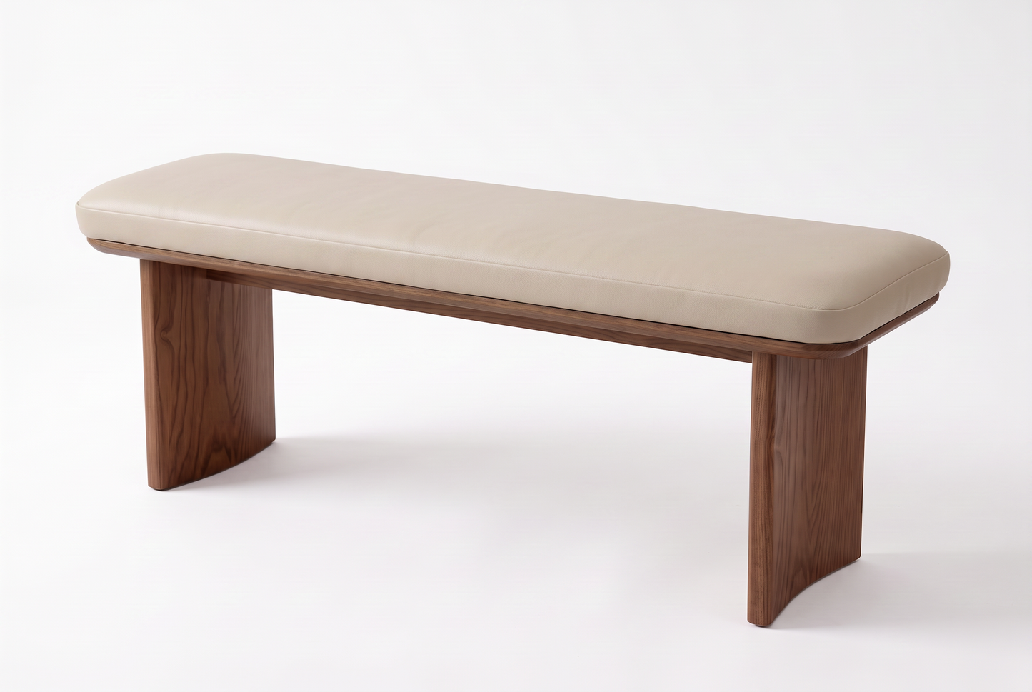 EON-BN002 Harlow Bench - Smooth Cream Hero