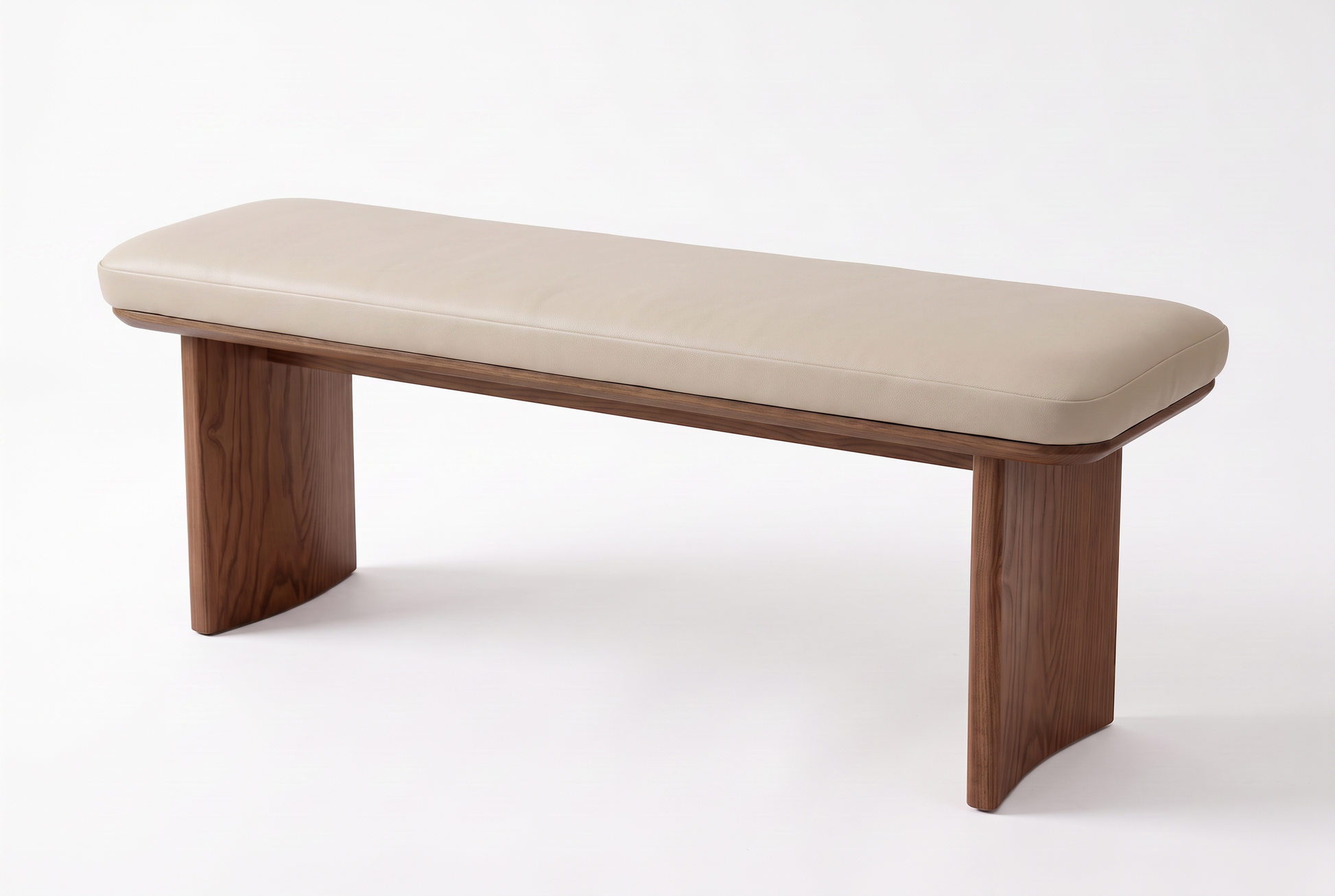 EON-BN002 Harlow Bench - Smooth Cream Hero
