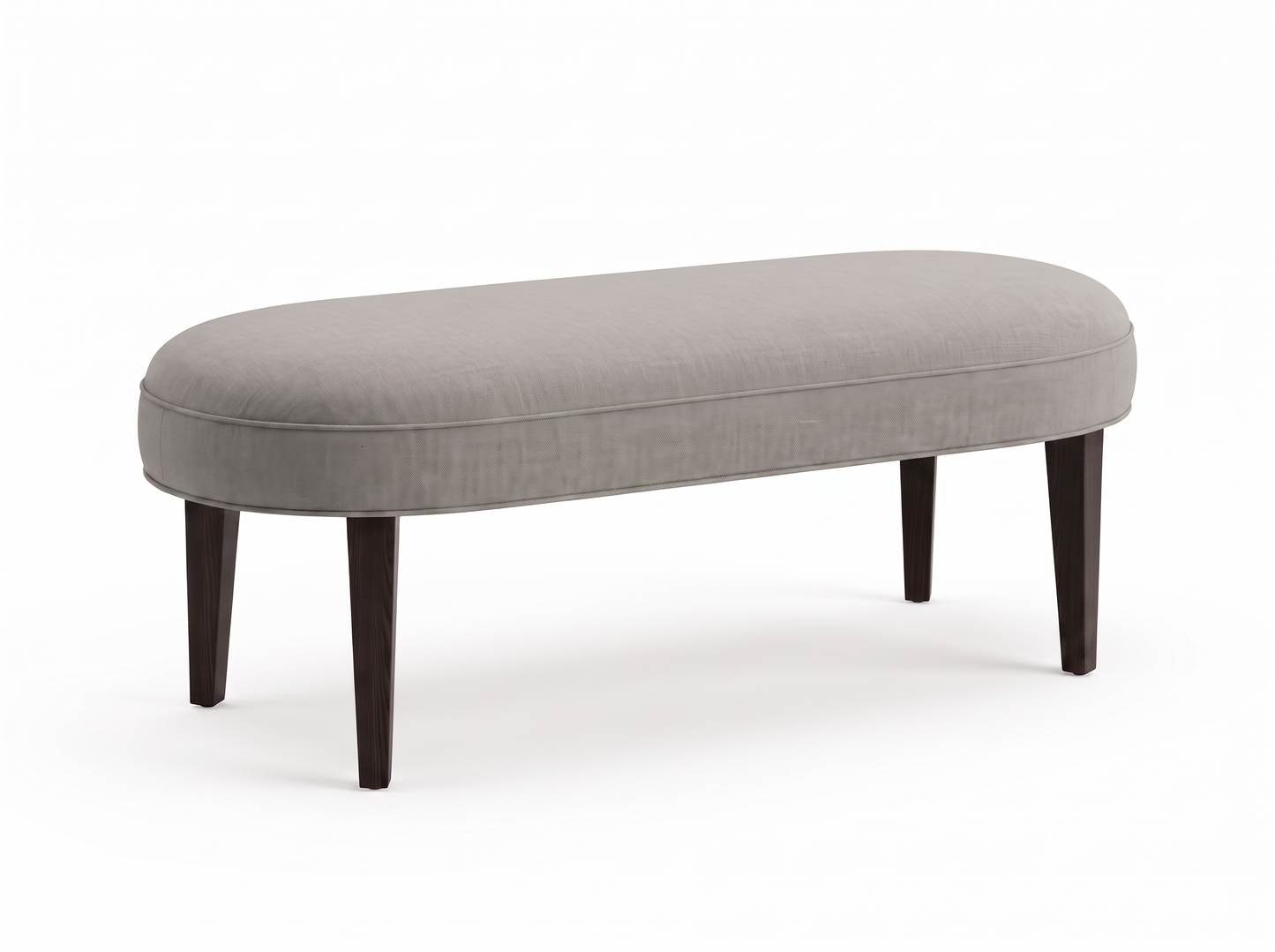 EON-BN008 Eloise Oval Bench - Dove Grey
