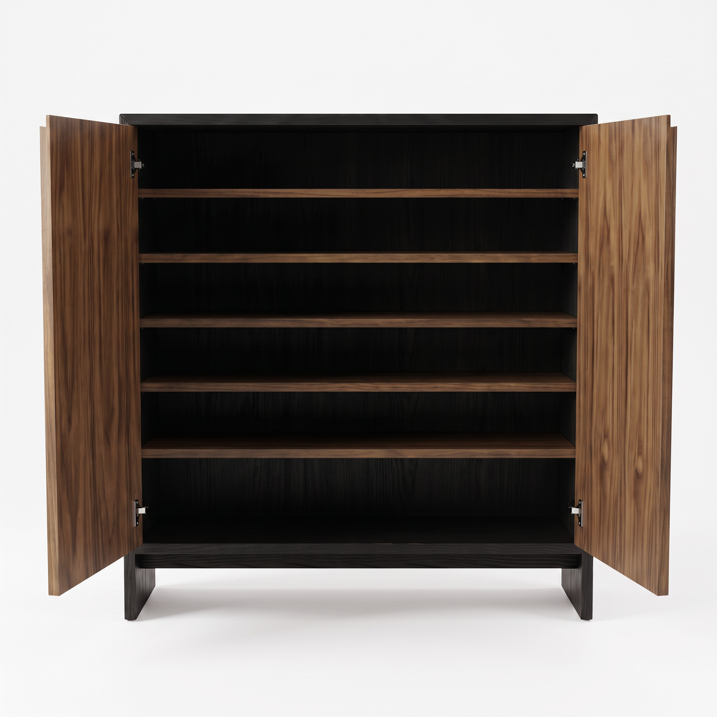 EON-SC001 Raffles Shoe Cabinet - Interior Empty Shelves