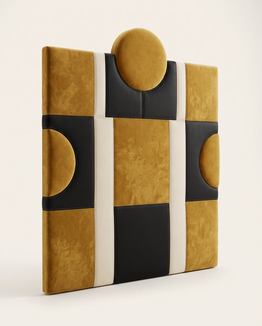 Sylvie upholstered headboard EON-HB146 – three-quarter hero view