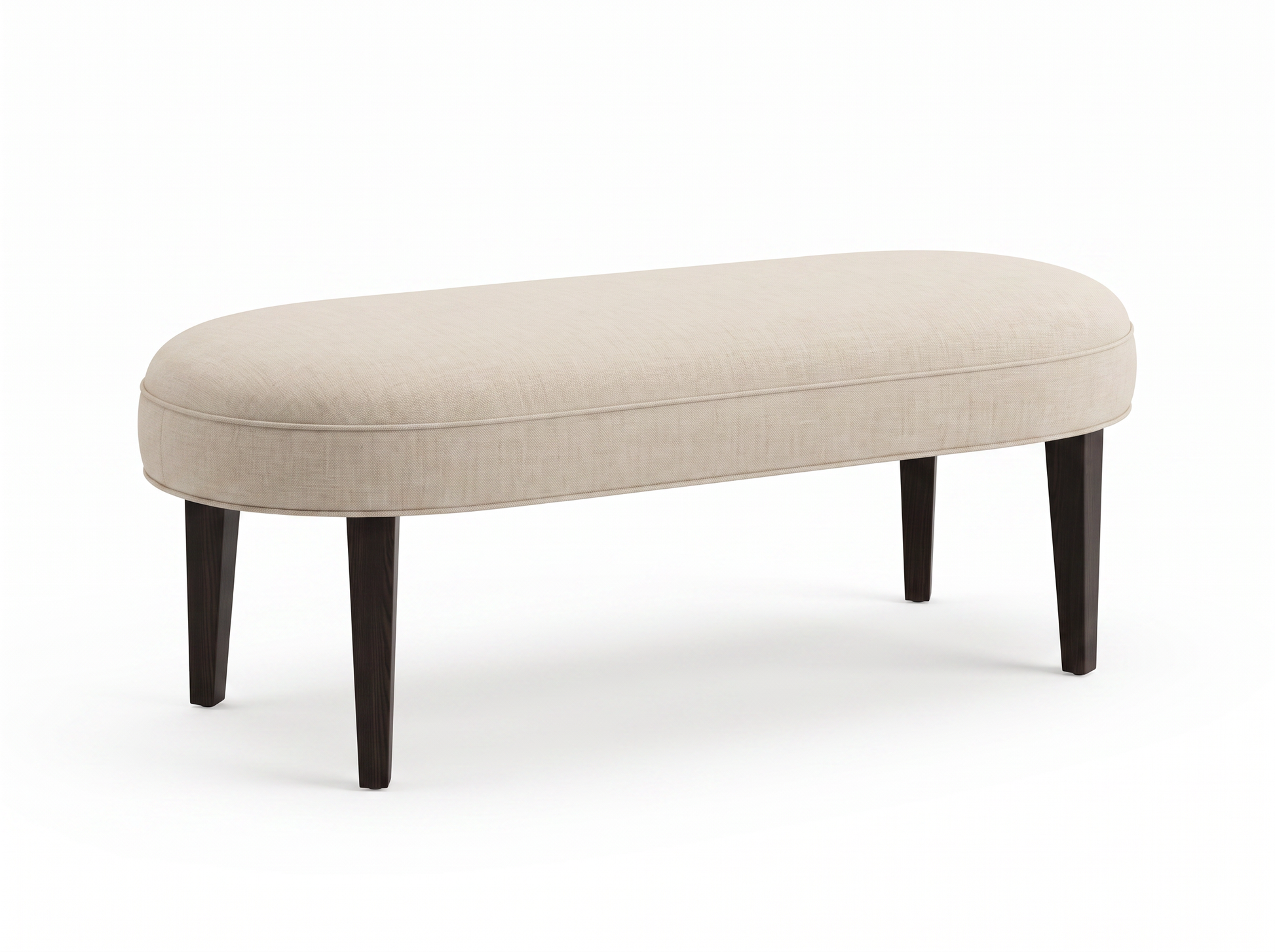 EON-BN008 Eloise Oval Bench - Natural Linen Hero