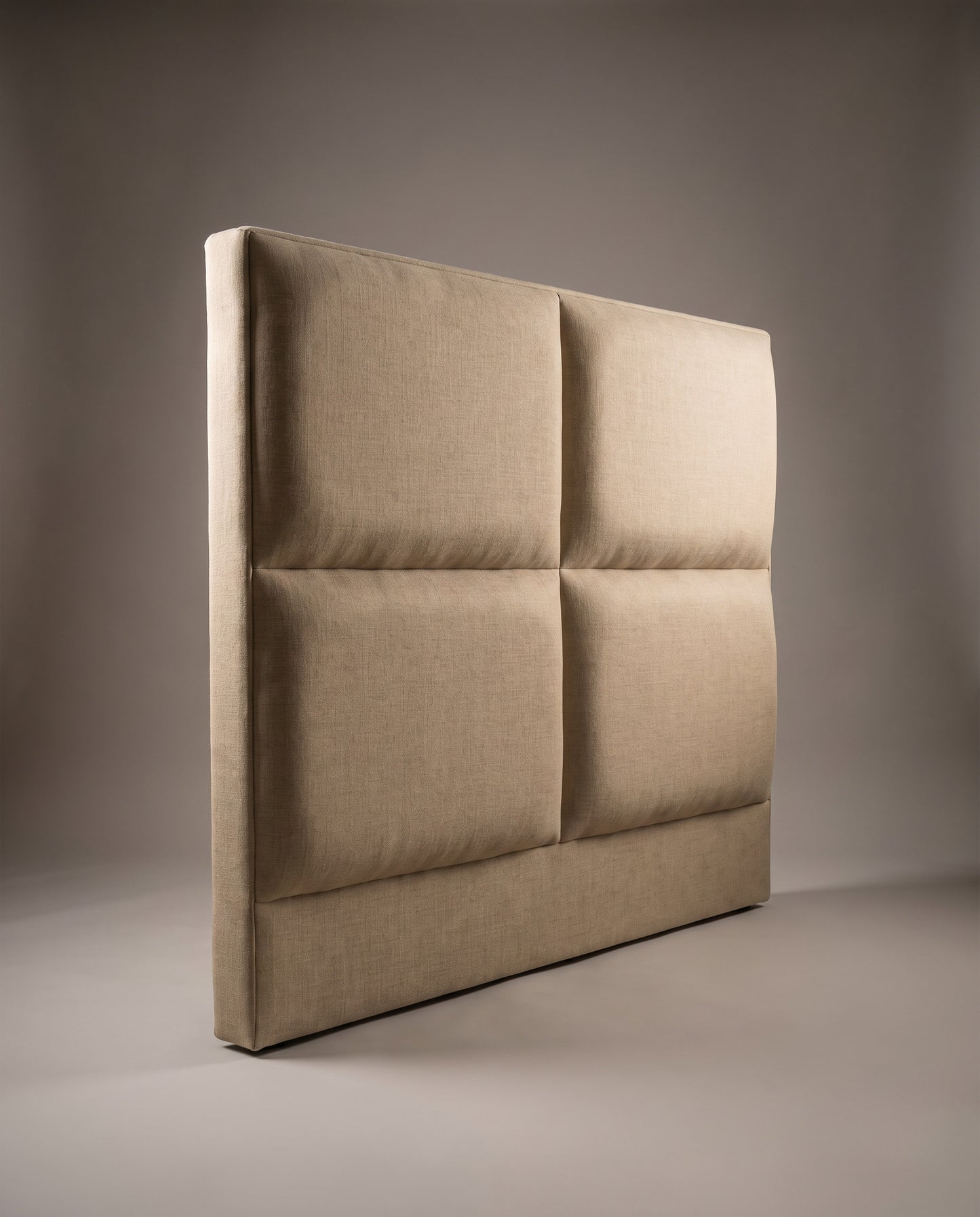 Corinne upholstered headboard EON-HB061 – three-quarter hero view