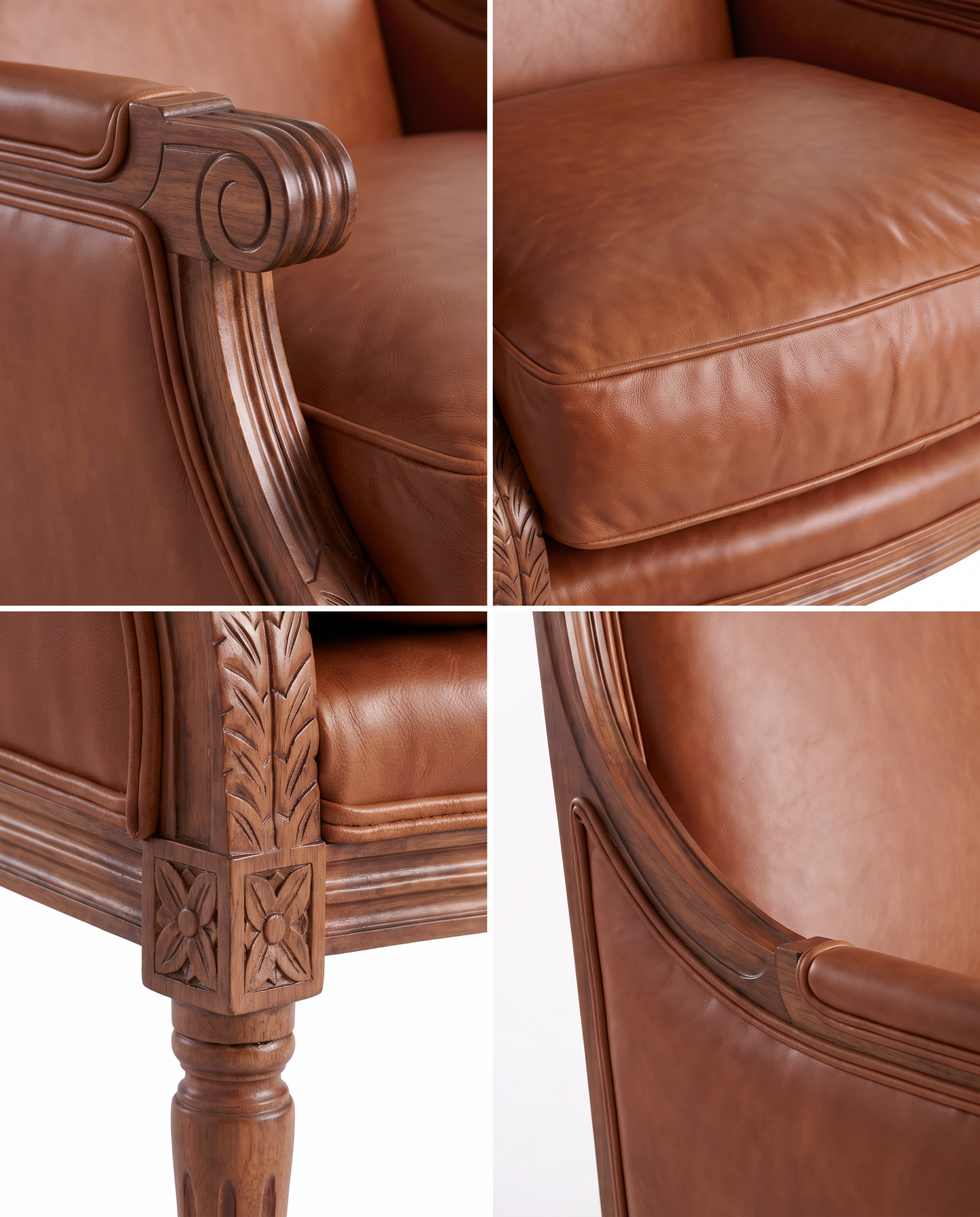Eleanor Leather Armchair (EON-CH022)