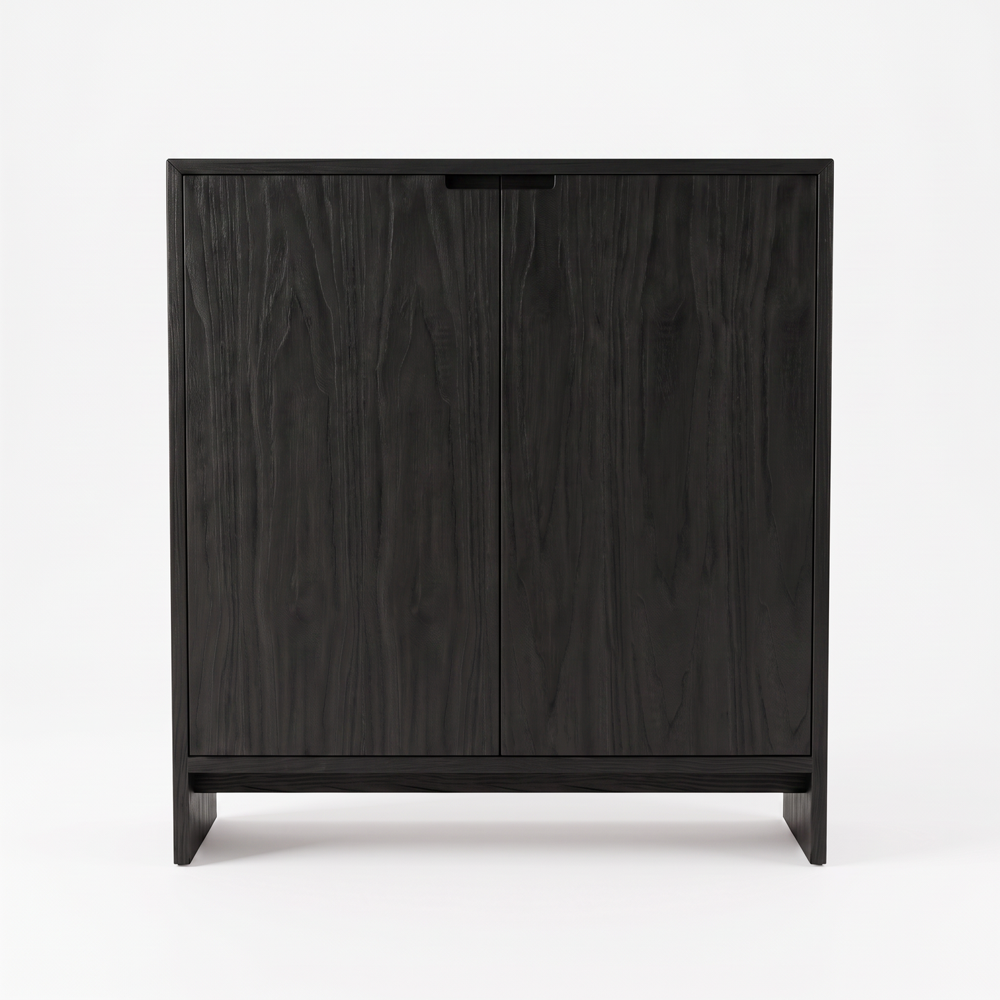 EON-SC001 Raffles Shoe Cabinet - Black Oak Variant