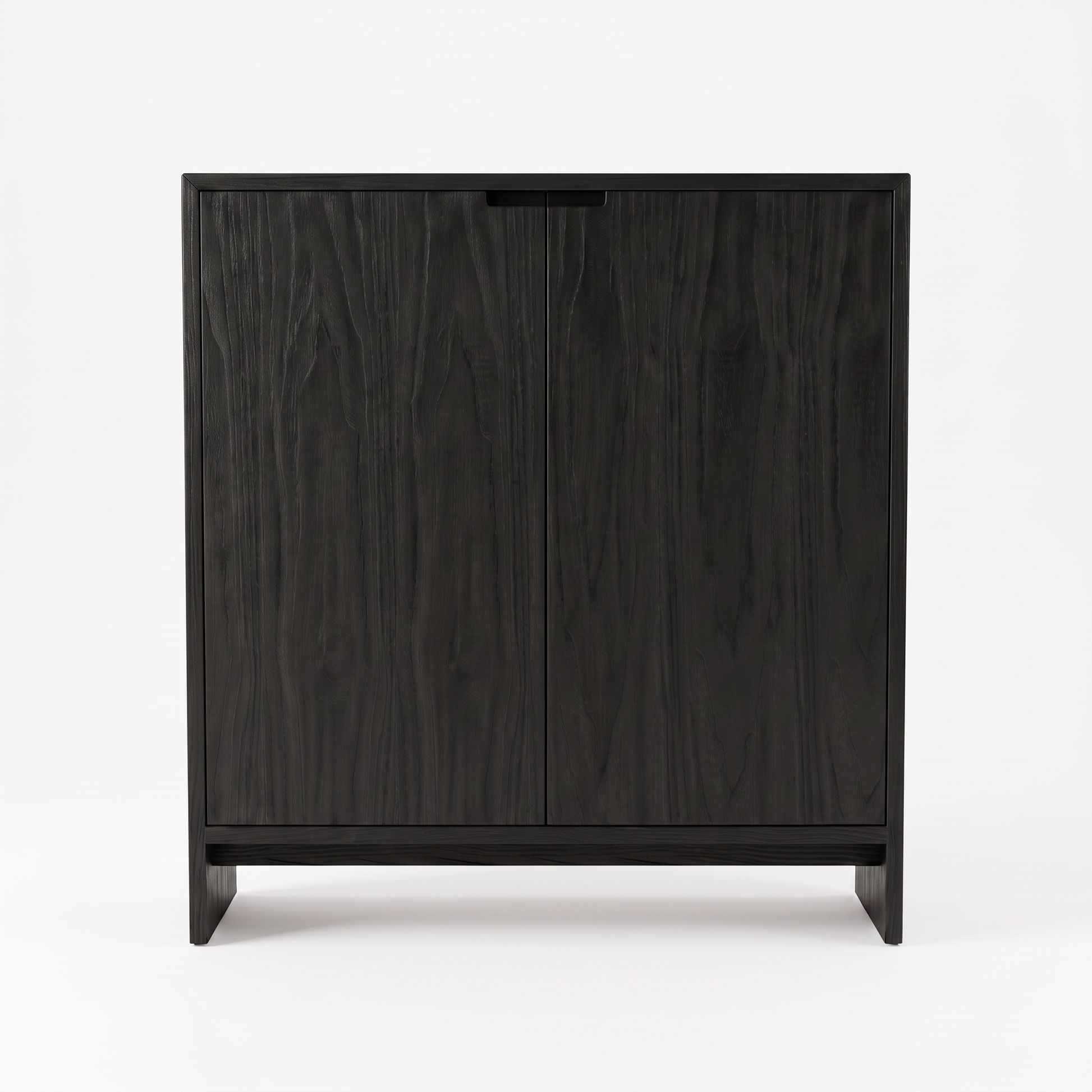 EON-SC001 Raffles Shoe Cabinet - Black Oak Variant