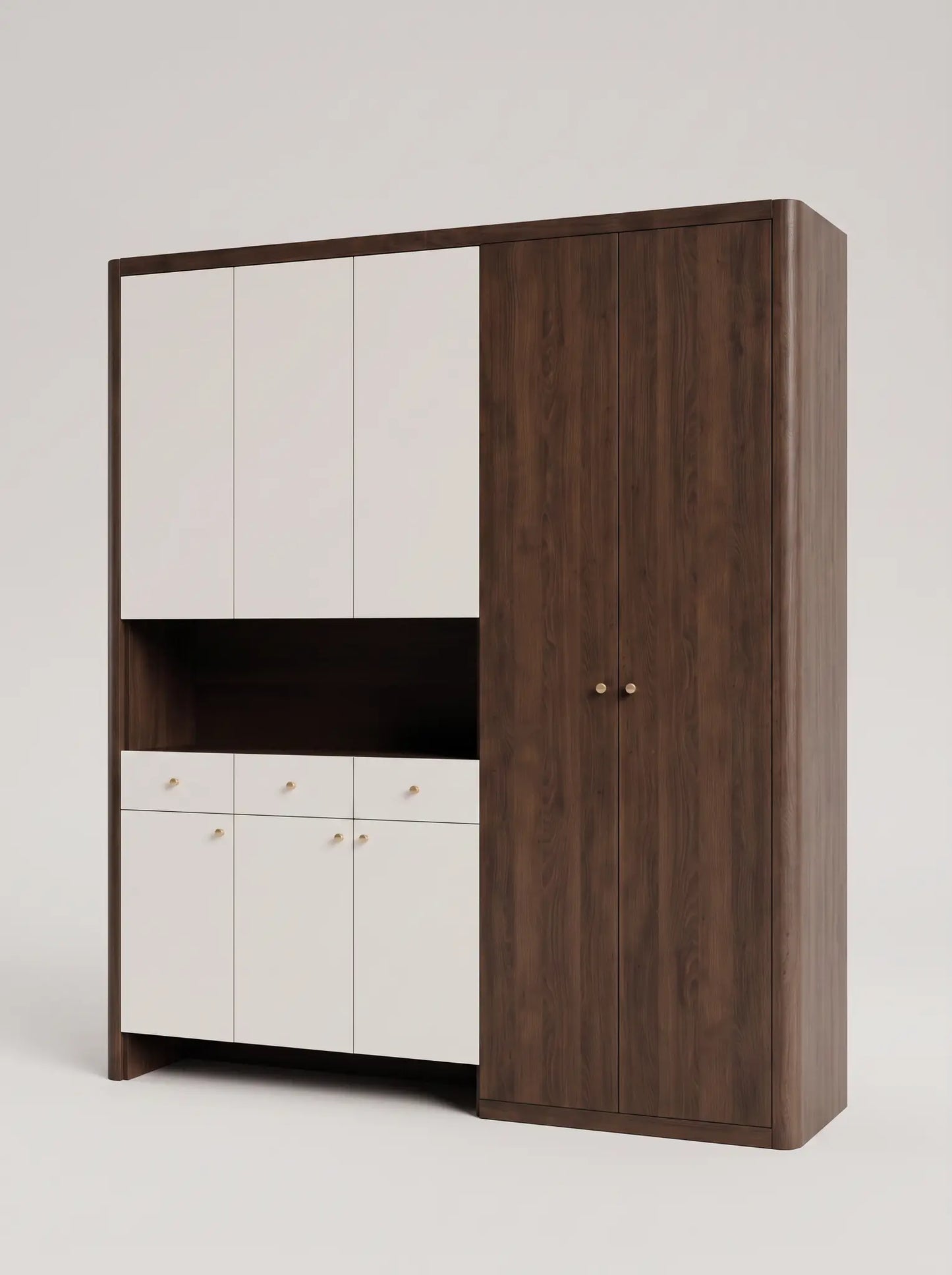 Grace Two-Tone Wardrobe (EON-WD004)