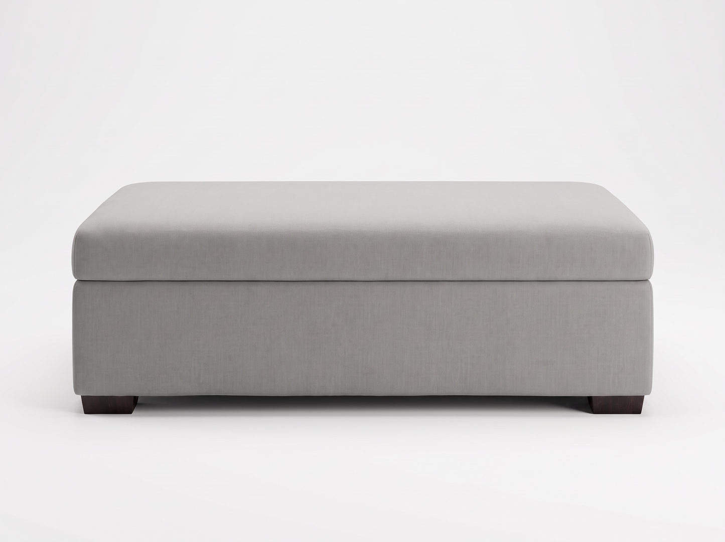 EON-BN010 Chester Storage Ottoman - Dove Grey
