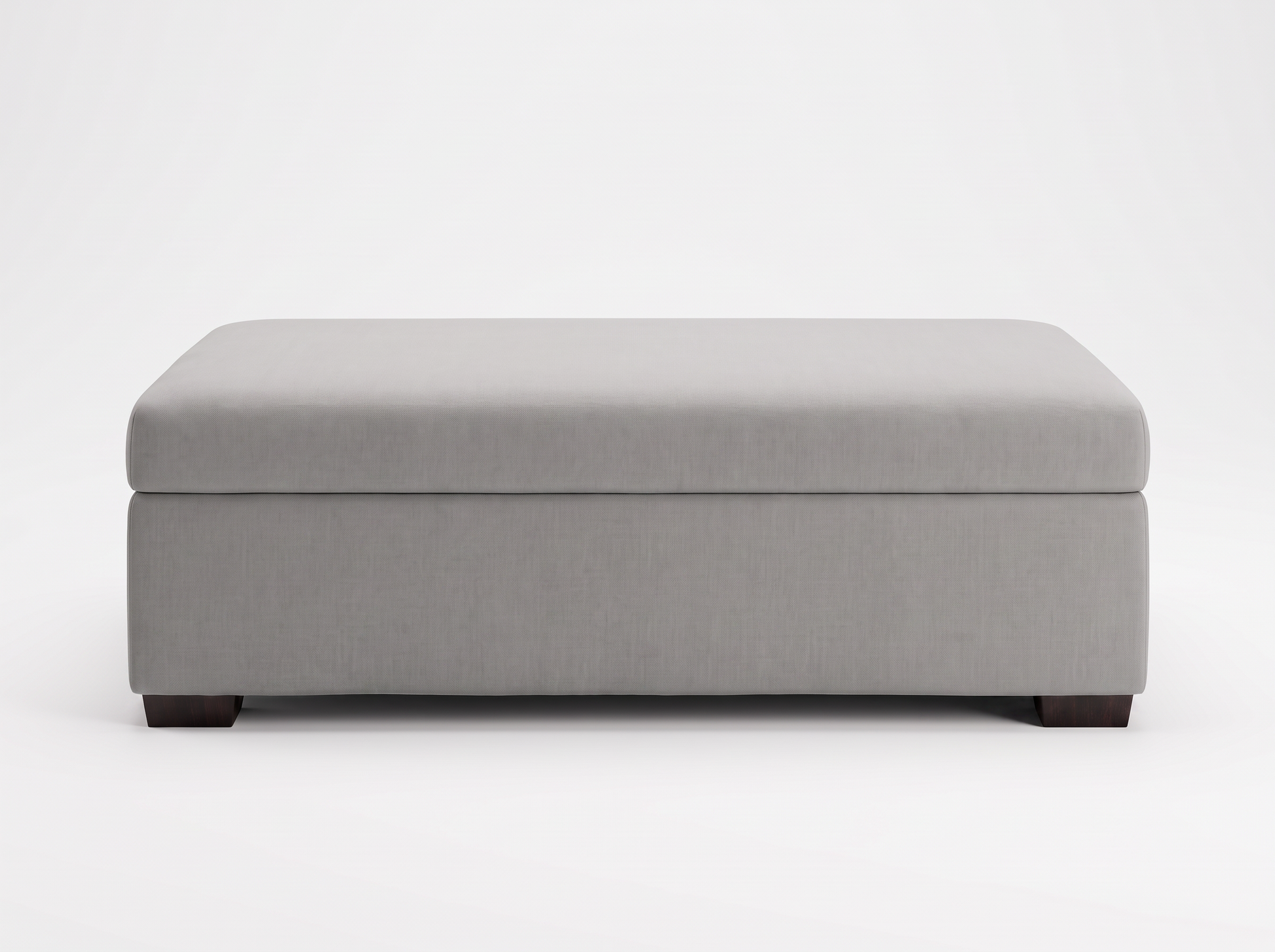 EON-BN010 Chester Storage Ottoman - Dove Grey