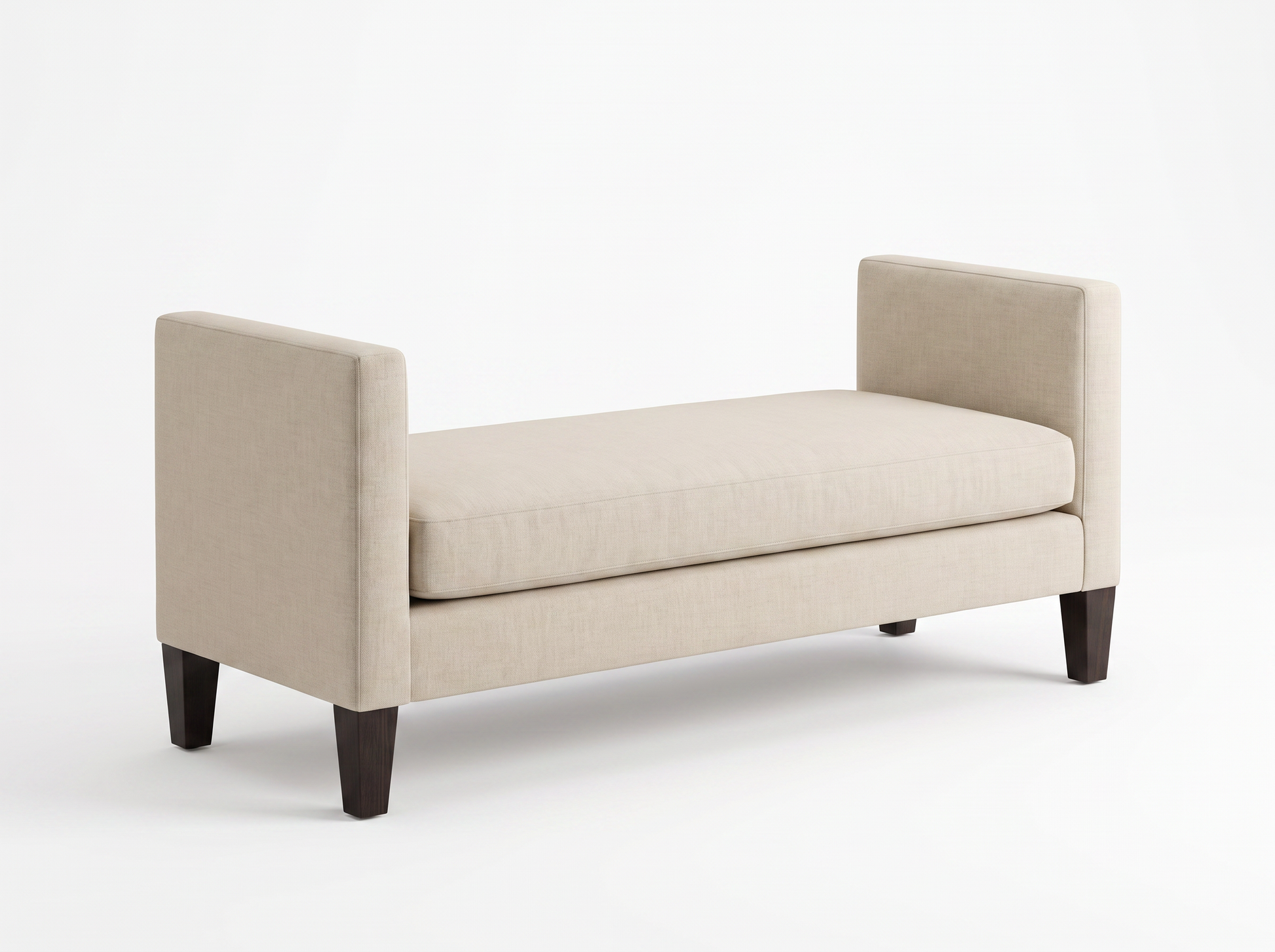 EON-BN009 Hadley Daybed Bench - Natural Linen Hero