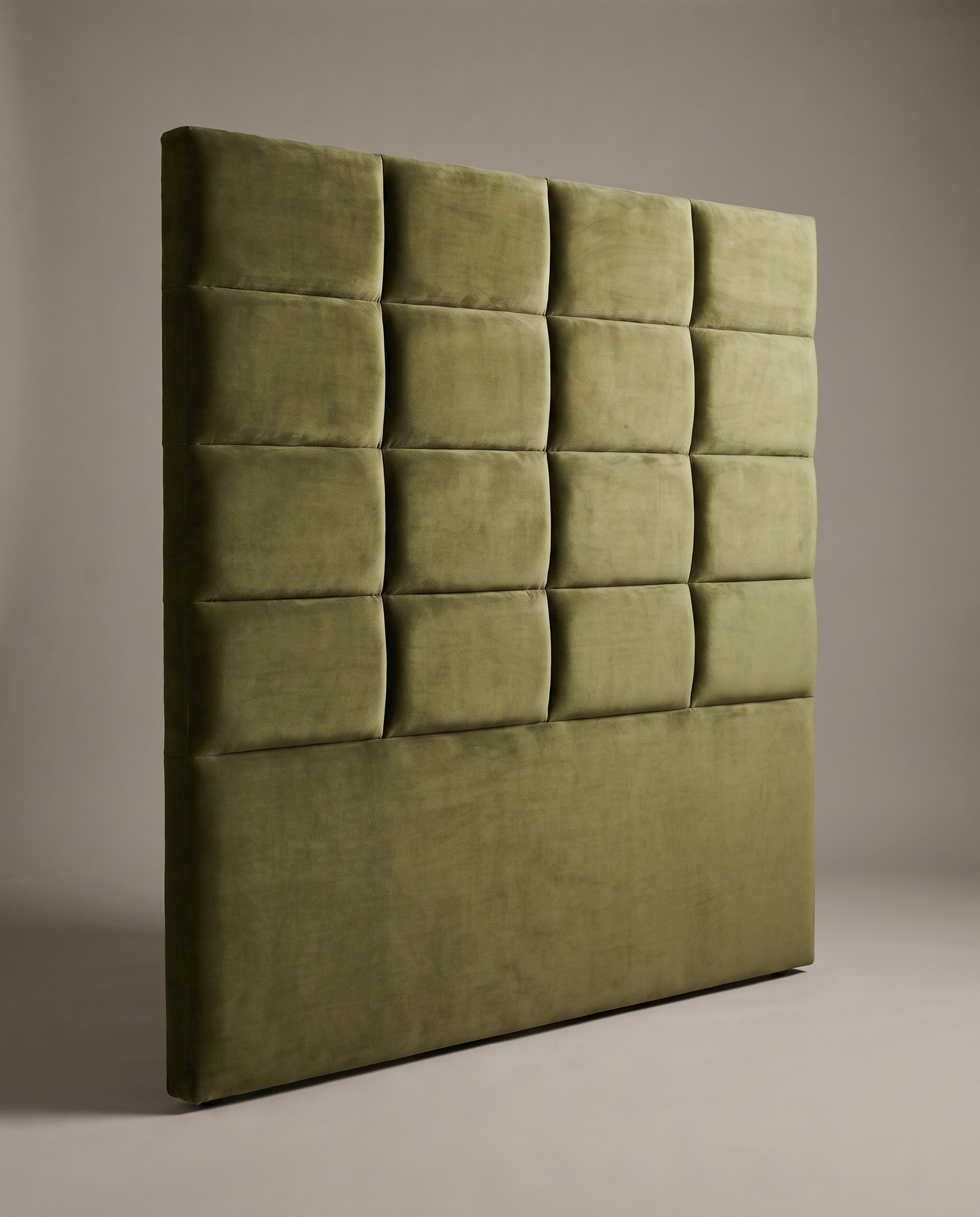 India upholstered headboard EON-HB067 – three-quarter hero view