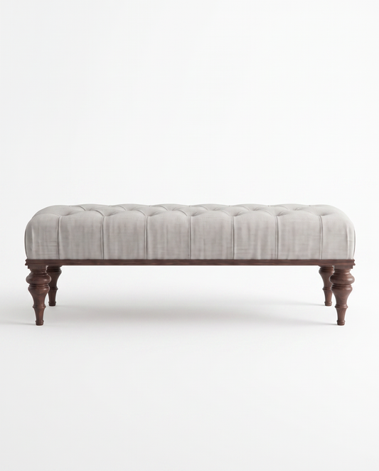 Beatrice Tufted Bench (EON-BN012)