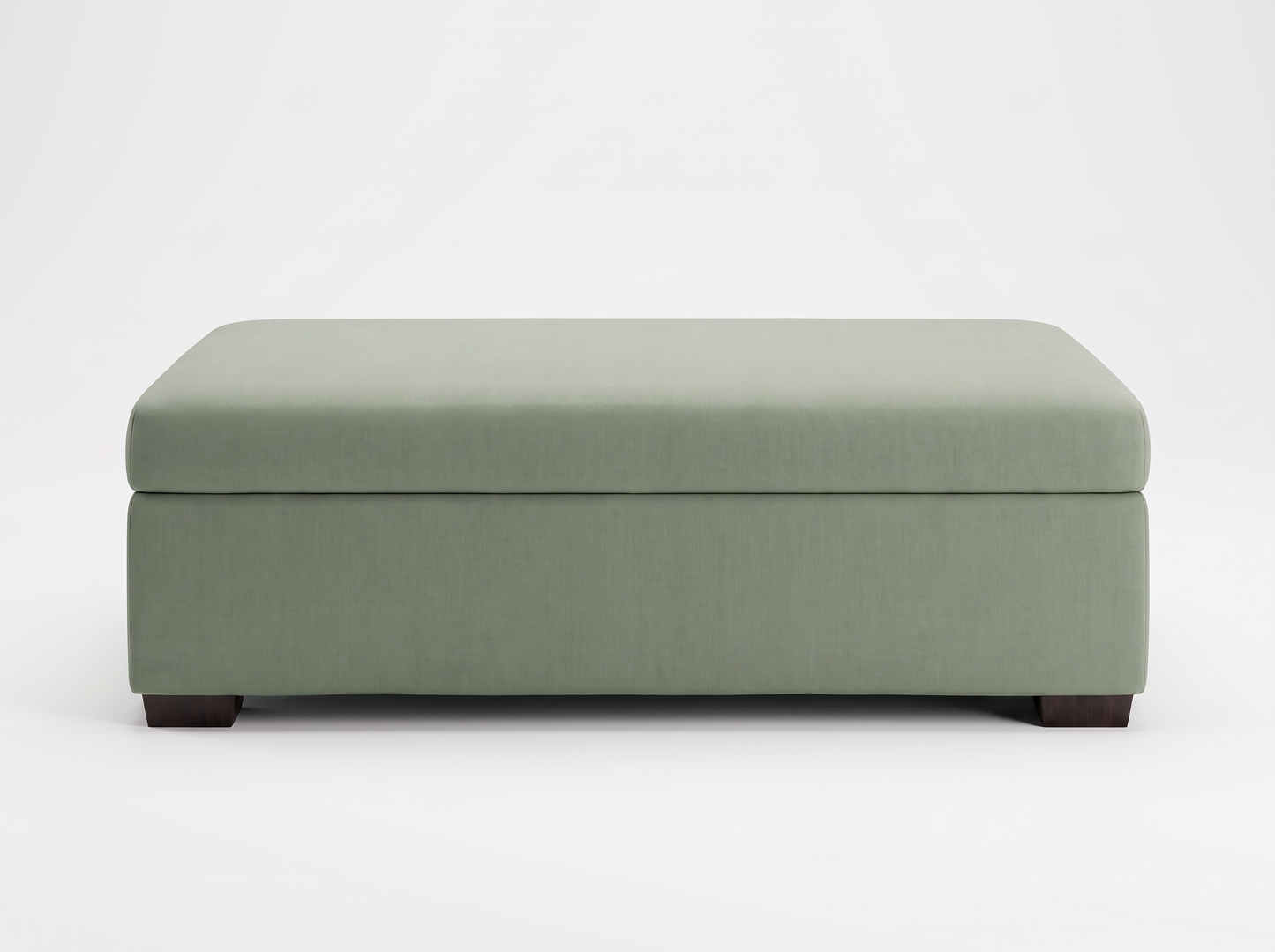 EON-BN010 Chester Storage Ottoman - Sage Green