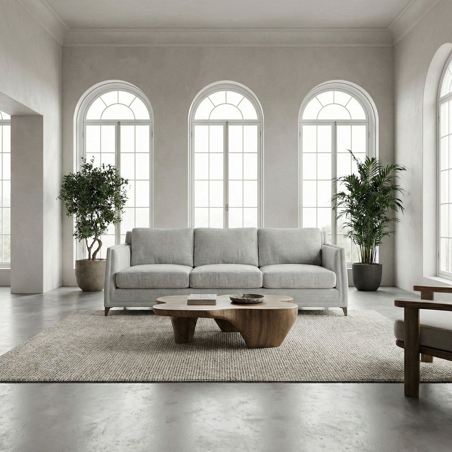 EON-SF011 Sloane 3-Seater Sofa - Lifestyle Window Light