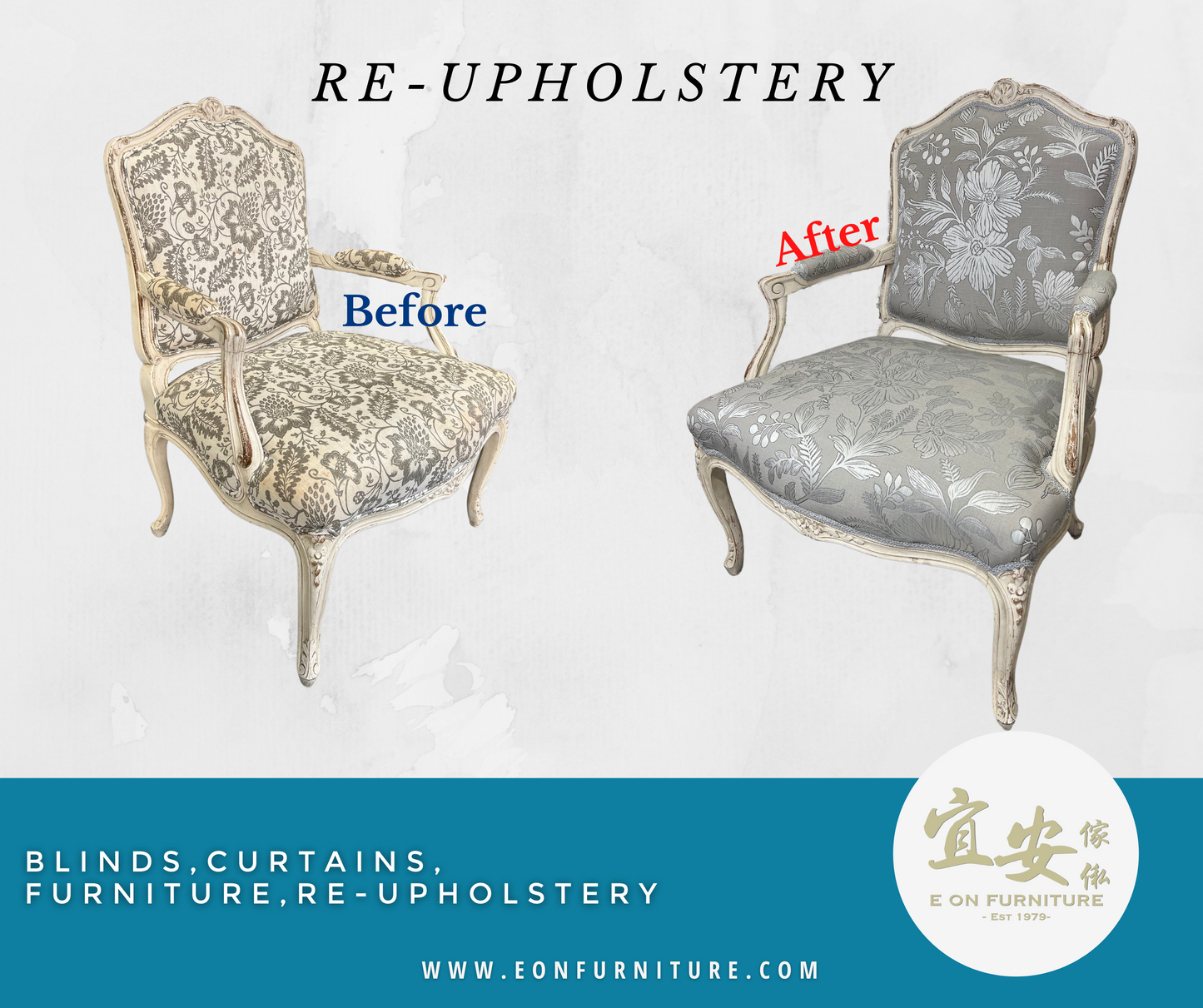 Re upholstery Hong Kong / 翻捫傢俬 香港自設工場